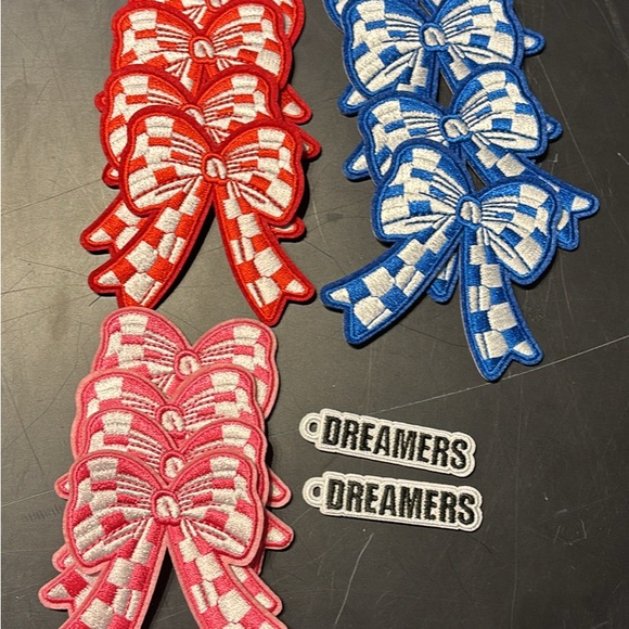 Colorful Iron-On Patch Set 63 All things girl iron on patches NEW - Picture 2 of 2